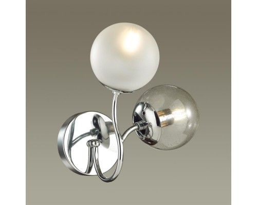 4554/2W MODERNI LN21 124 хром Бра E14 2*40W 220V CANDICE