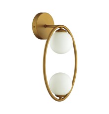 Бра Odeon Light 4808/2W MODERN ODL21 216 золотой/белый G9 2*40W SLOTA