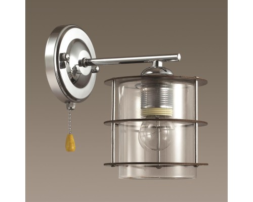 3504/1W COUNTY LN18 000 хром Бра E27 60W 220V ROTONDUM