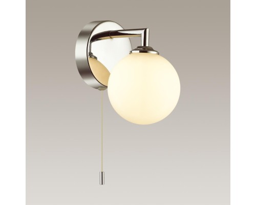 4565/1W VINTAGE LN22 246 хром, белый Бра с выключателем G9 1*40W 220V PIPER