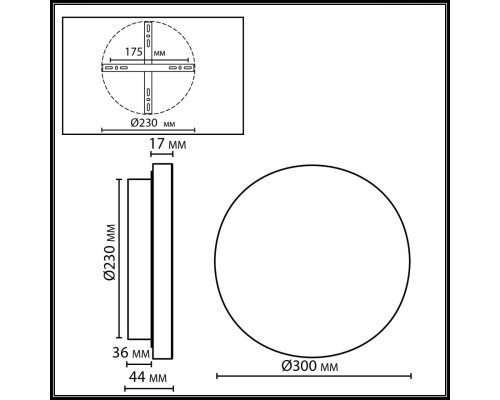 7073/15WL ECODESIGN ODL26 Настенный светильник  бежевый/пробка/металл IP20 LED 15W 435Лм 3000K 220-240V CORK