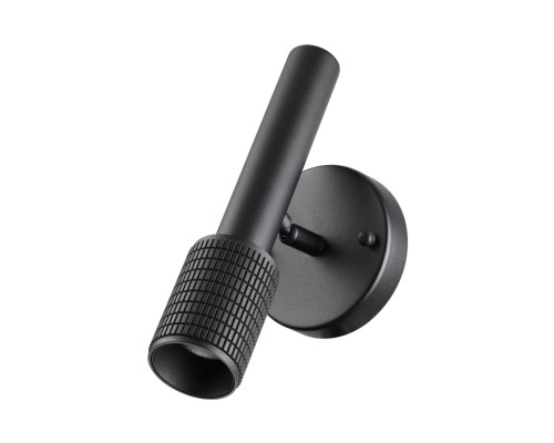 4238/1W HIGHTECH ODL21 169 черный/металл Настенный светильник  выкл на плафоне IP20 LED GU10 10W MEHARI