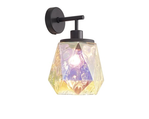4997/1W MODERN ODL23 303 черный/разноцветный/металл/стекло Бра E27 1*40W CAPRA
