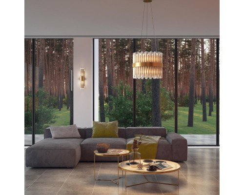 4786/2W HALL ODL21 324 золото/металл/стекло Бра E14 2*40W VIKETA