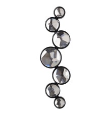 7174/15WLA L-VISION ODL26 Настенный светильник  черный/хрусталь/металл IP20 LED 15W 3000K 220-240V SPILLA