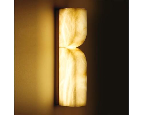 6685/10WL L-VISION ODL24 121 Настенный светильник латунь/металл/алебастр IP20 LED 10W 3000/4000 MARBELLA