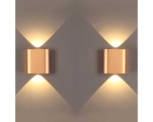 4212/2WL HIGHTECH ODL21 000 золот/металл Настен.светильник IP20 LED 2W 241Лм 3000K MAGNUM