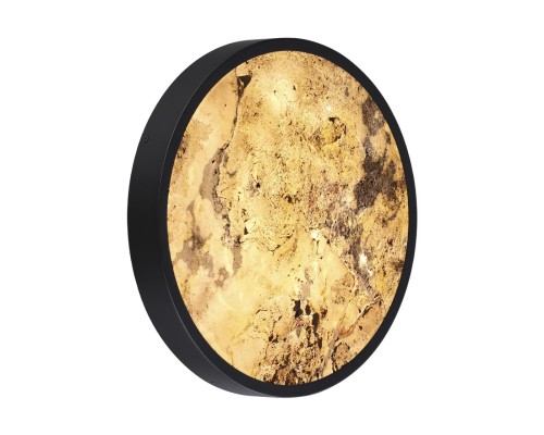 5064/30L L-VISION ODL24 черн./серо-беж./металл/натур.камень/акрил Настен.-потолочн. cветил.  с переключ.цветов.темпер. LED 30W 3000К/4000K/6000K BERGI