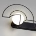 7196/6WL L-VISION ODL27 Настенный светильник металл/стекло/черный/белый IP20 LED 6W 3500K 220V FUTURUM