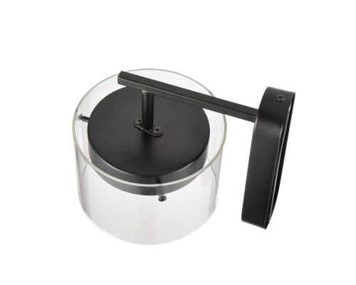 8232/1WY COMFI LN25 193 черный/прозрачный, металл/стекло Бра LED GX70 1*10W 220V NATALINA