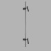 8438/13WL LEDIO LN27 430  черный, металл Бра LED 2х3W + LED-подсветка 7W 3000K 220V TOINT