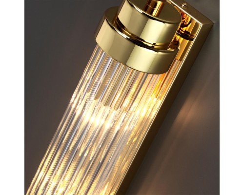 4822/2W WALLI ODL21 505 золотой/прозрачный Настенный светильник E14 2*40W LORDI