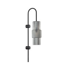 5016/1W MODERN ODL23 335 черный/дымчатый металл/стекло Бра E14 1*40W PIMPA