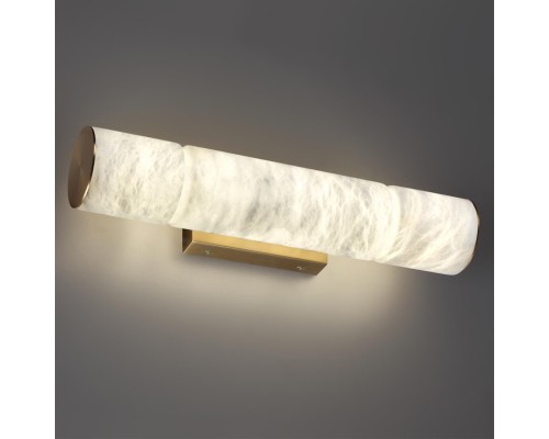 6674/12WA L-VISION ODL24 198 Настенный светильник латунь/металл/алебастр IP20 LED 12W 540Лм 3000K/3500K/4000K MARBELLA