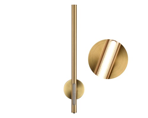 6644/10WL HIGHTECH ODL24 169 античная бронза/металл/акрил Настенный светильник (выкл. на корпусе) IP20 LED 12W 3000K 220V MALI