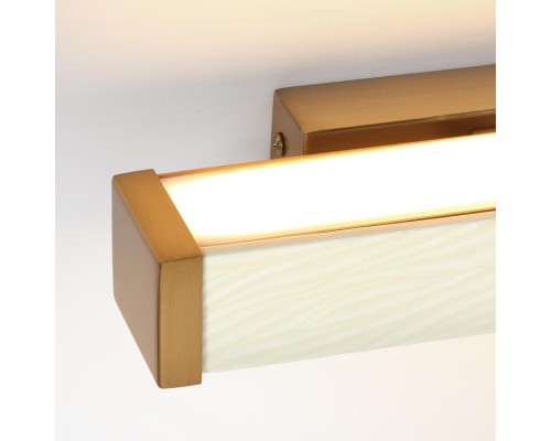 5450/10WL L-VISION ODL_EX26 015 молочный./античная бронза/металл/керамика/акрил Настенный светильник LED 10W 2000К/3000K/4000K RIVIERA