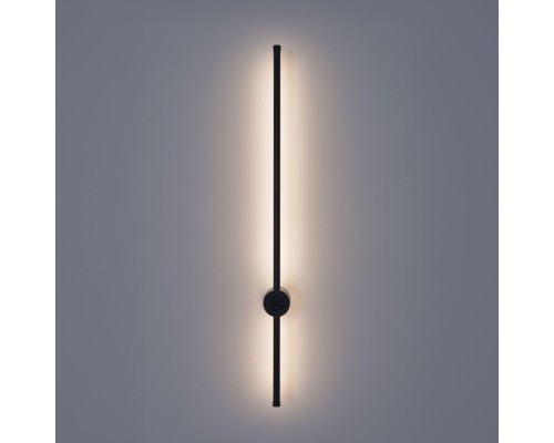 8308/14WL LEDIO черный, металл Настенный светильник с диммером LED 14W 3000K/4000/7000K 220V BRAM