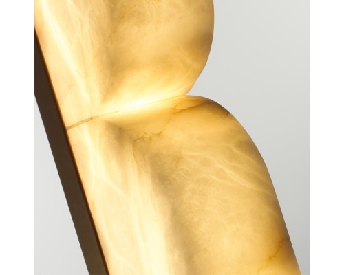 6685/15WL L-VISION ODL24 197 Настенный светильник латунь/металл/алебастр IP20 LED 18W 3000K/3500K/4000K MARBELLA