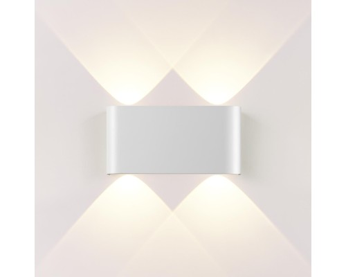 7192/4WL HIGHTECH ODL27 Настенный светильник белый/металл IP20 LED 4W 3000K 220V MAGNUM