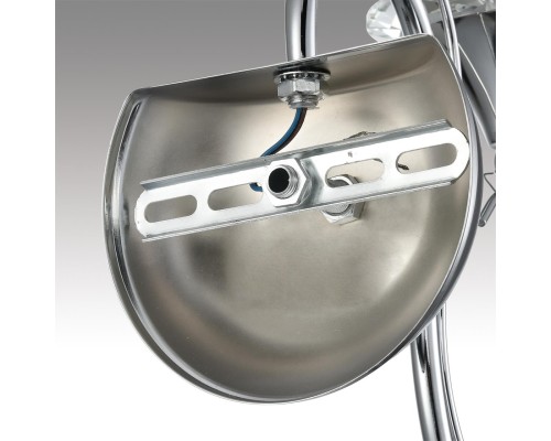 8032/1W CLASSI LN26 металл/хрусталь, хром/прозрачный Бра E14 1*40W 220V LAOKA