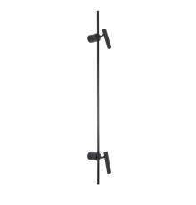 8438/13WL LEDIO LN27 430  черный, металл Бра LED 2х3W + LED-подсветка 7W 3000K 220V TOINT