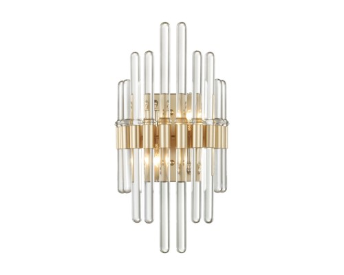 4988/2W HALL ODL22 387 золотой/стекло Бра E14 2*40W STIKA