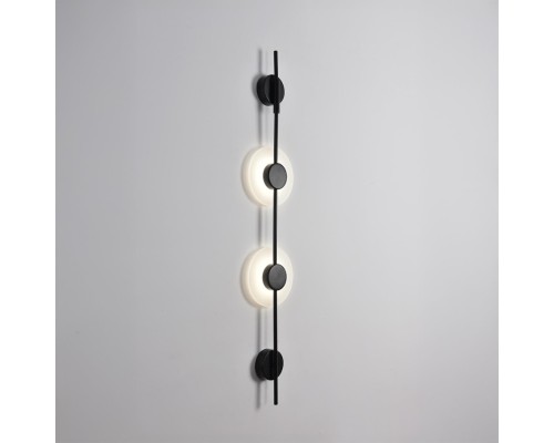 8372/16WL LEDIO LN26 427 черный/белый, металл/акрил Бра LED 16W 3000/4000/6000K 220V ECA