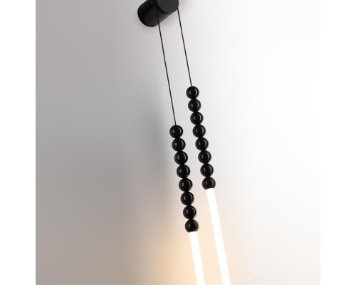 7149/16WL HIGHTECH ODL26 223 светильник черный/акрилл/металл IP20 LED 16W 1200Лм 3500K 300° 220V MONELLA