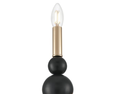 8106/1W MODERNI LN26 черный/золото, металл Бра E14 1*40W 220V NANA