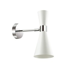 Бра Lumion 3661/1W Quinn хром/матовый белый E14 60 Вт
