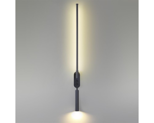 5680/9WL LEDIO LN23 059 чёрный Настенный светильник LED 9W 3000K 700Лм 220V FERRIS