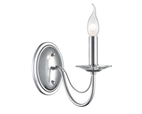 8034/1W CLASSI LN26 металл/стекло, хром/прозрачный Бра E14 1*40W 220V INCANTO