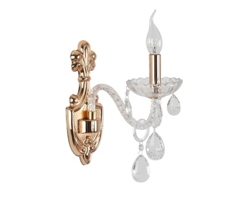 8376/1W CLASSI LN золото/прозрачный, металл/хрусталь Бра E14 40W 220V ALISSA