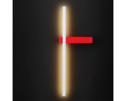 5602/9WL LEDIO LN23 000 красный Настенный светильник LED 9W 3000К 563Лм 220V BLAKE