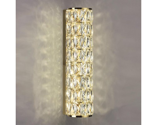 4926/8WL L-VISION ODL24 481 золото/металл/хрусталь Настенный светильник LED 8W 4000K 463Лм PANTA