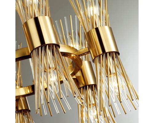 4839/2W HALL ODL21 337 золото/металл/стекло Бра E14 2*40W ORTA