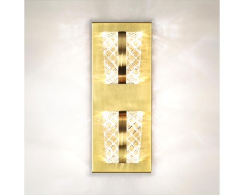 5030/8WL L-VISION ODL24 000 античн.бронзаметалл/акрил Бра LED 8W 4000K 367лм MIRAGE