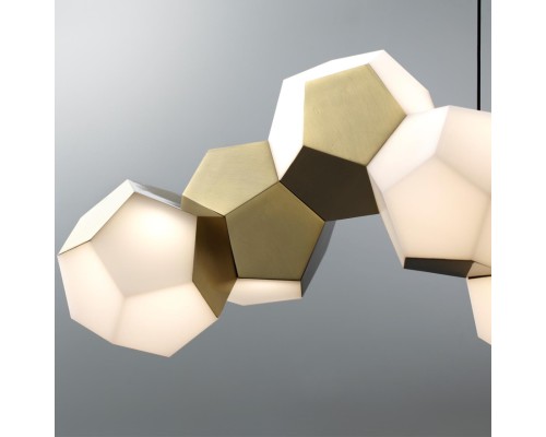 4305/7WL HIGHTECH ODL22 165 золото Настенный светильник LED 7W 420Лм IP20 BINGO