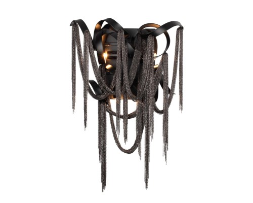 5067/4W HALL ODL24 395 черный/металл/металл Бра G9 4*40W CHAINY