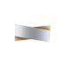 4214/18WL HIGHTECH ODL21 181 серебр/золот Настен.светильник IP20 LED 18W 900Лм 3000K TWISTY