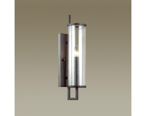 Бра Odeon Light 4654/1W Rena черный/прозрачный E14 60 Вт