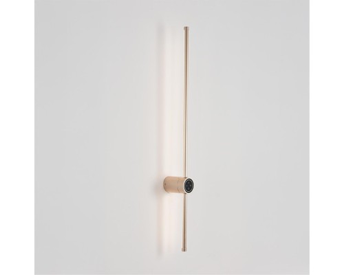 8311/12WL LEDIO золотой, металл/силикон Настенный светильник с диммером LED 12W 3000/4000/7000K 220V BRAM