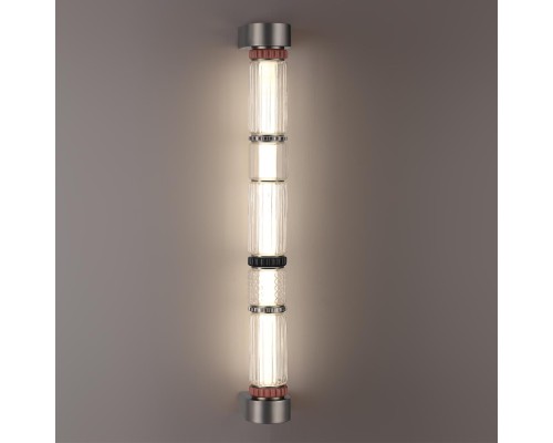 5456/18WL L-VISION ODL_EX26 045 темный сатин.никель/терракот/черный Настенный светильник LED 22W 4000K COLLIER