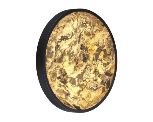 5064/40L L-VISION ODL24 черн./серо-беж./металл/натур.камень/акрил Настен.-потолочн. cветил.  с переключ.цветов.темпер. LED 40W 3000К/4000K/6000K BERGI