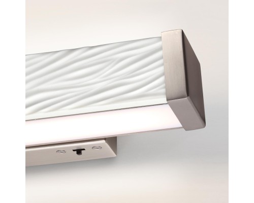 5451/10WL L-VISION ODL_EX26 017 белый/никель /металл/керамика/акрил Настенный светильник LED 10W 2000К/3000K/4000K RIVIERA