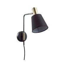 Бра Lumion 3638/1W Marcus черный E14 60 Вт