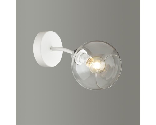 Бра Lumion 4517/1W белый, хром E14 40W 220V ALANA