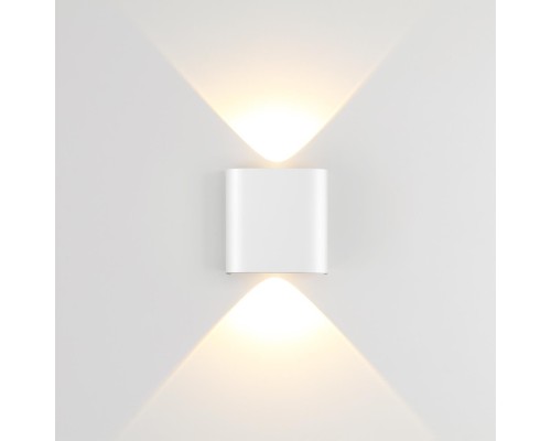 7192/2WL HIGHTECH ODL27 Настенный светильник белый/металл IP20 LED 2W 3000K 220V MAGNUM