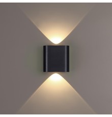 7191/2WL HIGHTECH ODL27 Настенный светильник черный браш./металл IP20 LED 2W 3000K 220V MAGNUM