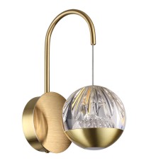 5101/5WL L-VISION ODL25 под латунь/прозрачный/акрил Бра LED 5W 4000K 300Лм SONO